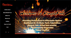 Desktop Screenshot of king6fab.com